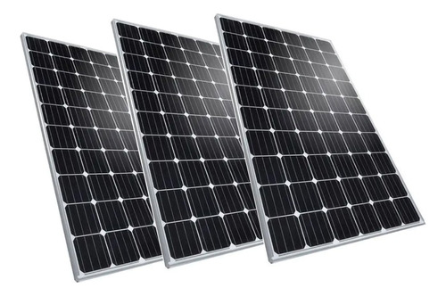 Pack X 3 Paneles Solares Monocristalino 50w - Unilux