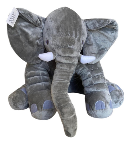 Peluche Elefante Gris - Almohadon Apego Almohada Bebes