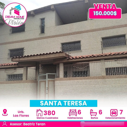 Venta De Quinta En La Urb Las Flores, Santa Teresa