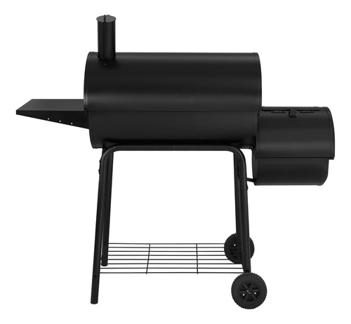 Parrilla Real De Carbón Para Barbacoa Con Ahumador Desmontab