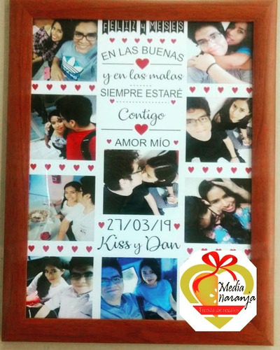 Imagen 4 de 7 de Cuadros Personalizados Regalo Pareja