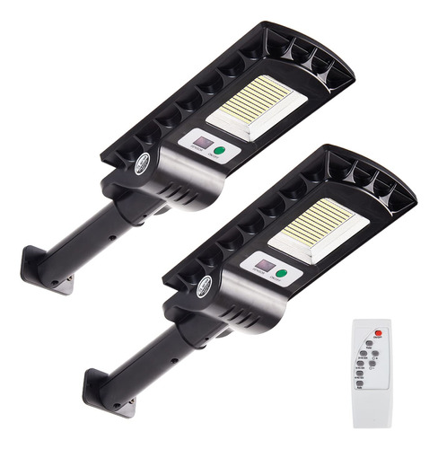 Luces Solares Para Exteriores, 60 W Led Con Sensor De Movimi