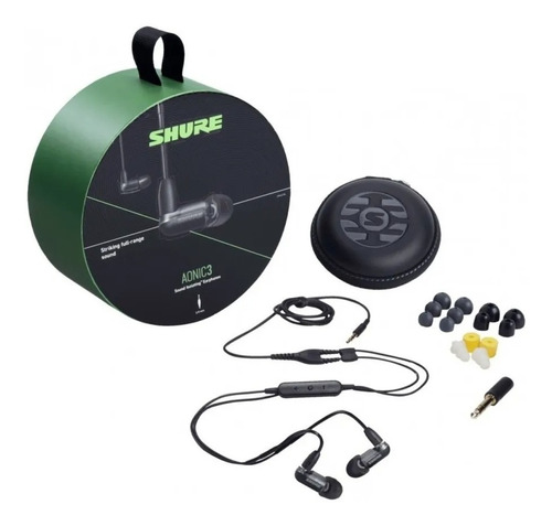 Shure Aonic 3 Auriculares In-ear Alambricos Negro