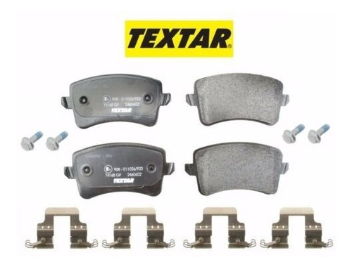 Imagen 3 de 9 de Juego De Pastillas Traseras Audi A5 Marca Textar Alemanas
