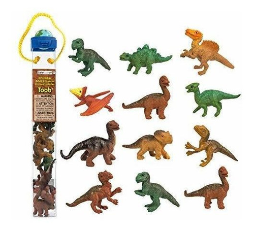 Safari Ltd Dino Bebés Toob Estafadores 10 Dinosaurios Incluy