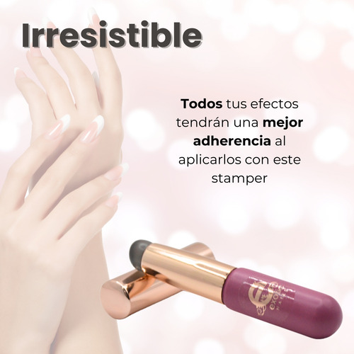 Pluma Aplicadora De Efectos Y Pigmentos Uñas Exotic Nails