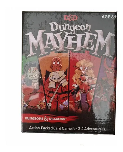 Juego De Cartas Dungeon Mayhem Dungeons And Dragons Z | MercadoLivre