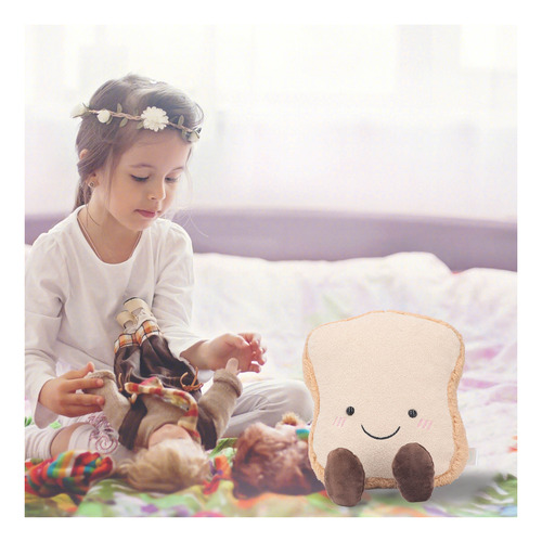 Pan Almohada Alimento Peluche Niños Suave Pp Algodón Diverti