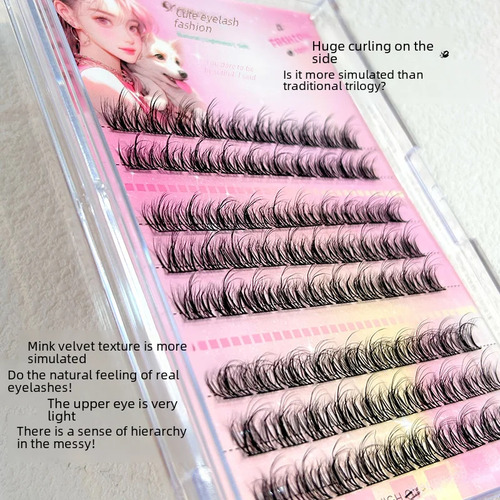 Curl Para Bebés Dense Mink Baby Bend, 5 Unidades, Con Forma