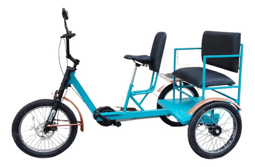 Eco Triciclo Kuper A Pedal (no Es Electrico) 