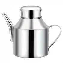 Comprar Aceitera Vinagrera Alcuza Acero Inox. Pico Vertedor Cocina