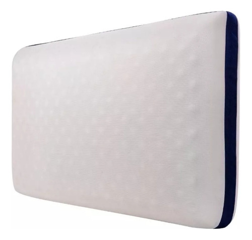 Almohada Neo Relax Dual Curve Viscoelástica 70x40 Con Funda Color Blanco