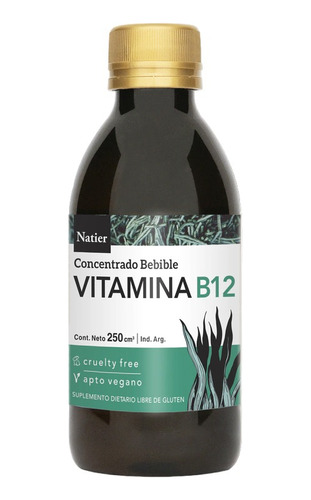 Vitamina B12 Concentrado Bebible Natier 250ml