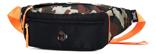 Riñonera Everlast 21755 Deportiva Urbana Negro Liso Y Camuflado