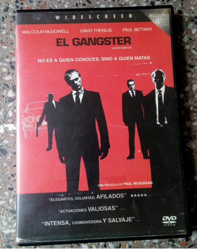 El Gangster - Dvd Original