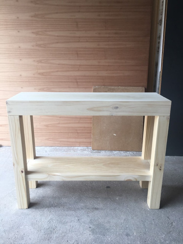 Mesa De Arrime Asia Con Estantes 80 X 30 1 Estante