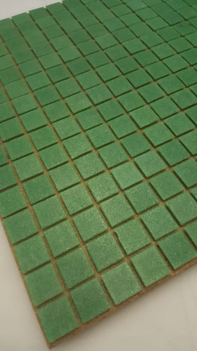 Imagen 6 de 6 de Venecitas Verde Ingles 2x2 Cm Biseladas Para Piletas X M2 !