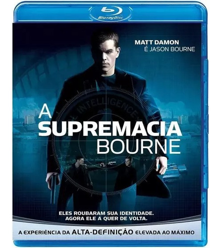 Blu-ray A Supremacia Bourne - Original & Lacrado