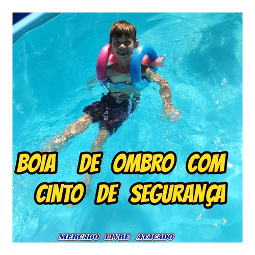 Imagem 5 de 10 de Boia De Braço Com Cinto De Segurança Kit Com 01