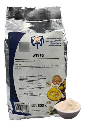 Wpi 90 (suero De Leche) 500 G