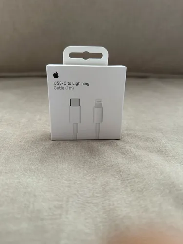 Cable Apple Tipo C A Lightning Blanco 1m