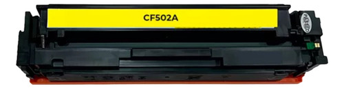 Tóner CF502a 202a compatible con HP M281fdw M254dw | Amarillo