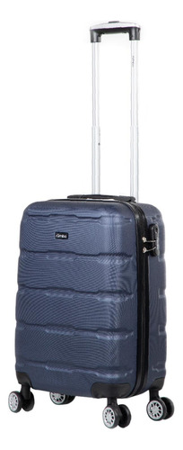 Maleta Mano Cabina 20in 10kg Ruedas 360 Candado Rigida Viaje Color Azul