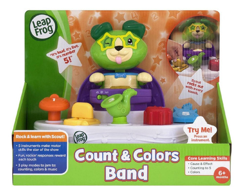 Juguete Musical Count & Colors Band Leapfrog