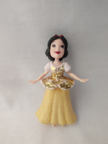 Blanca Nieves Vestido Amarillo  Tipo Polly Pocket  Disney