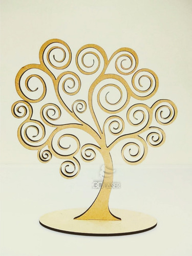 Souvenir Arbol De La Vida 30cm - Mdf / Fibrofacil