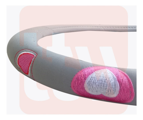 Imagen 2 de 10 de Cubre Volante Corazones Femenino Mujer Fashion Love Moda New