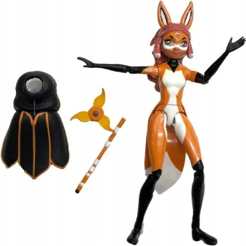 Imagen 3 de 7 de Miraculous Figura-rena Rouge 13 Cm Con Accesorios Colección