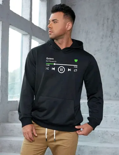 Sudadera Musical Ed Maverick Quiero Env o gratis