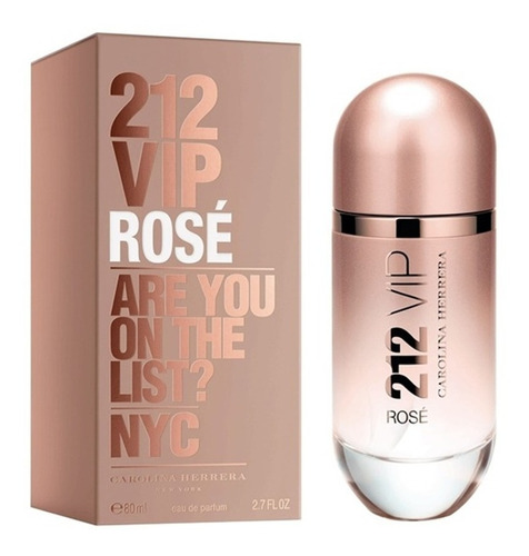 Perfume 212 Vip Rose De Carolina Herrera Edp X 125 Ml  Woman