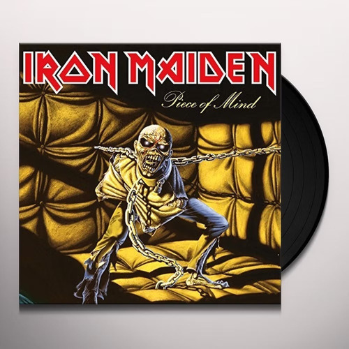 Iron Maiden Piece Of Mind Industria Argentina Lp Vinilo