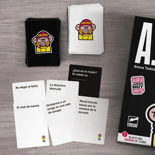 Juego de cartas A.T.R. Ahora todos reímos Buró