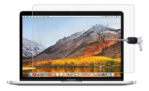 Imagen 2 de 6 de Lamina Vidrio Templ. Para Macbook Pro 13.3 Touch Bar A1706