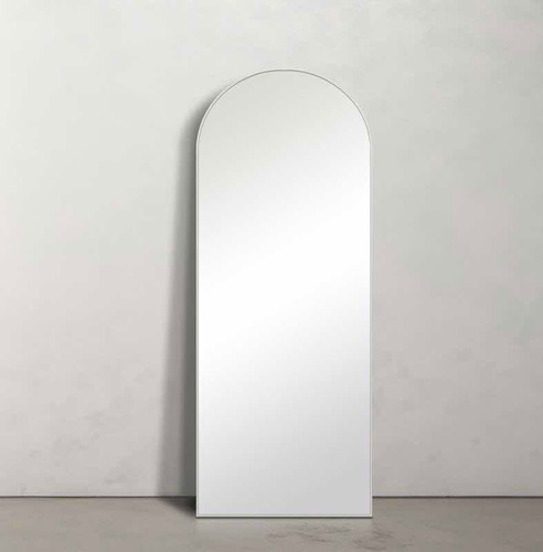 Espejo Arco Hierro Cuerpo Completo Moderno 180x80 Pie Apoyo
