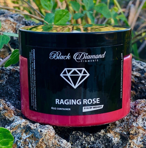 Pigmento Raging Rose (rosa Furiosa) Resina Epóxica Y Pintura