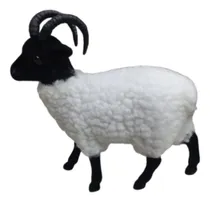 Comprar Cabra Cabeza Negra De Felpa. Animales Chicos Coleccionables.