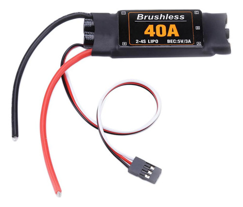 2-4s 40a Sin Escobillas Esc Bec 5v/ 3a Para Piezas De