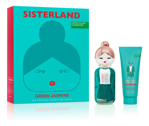Perfume Bnt Sisterland G Jasmine Edt 80 Ml + Bl 75 Ml Mujer 