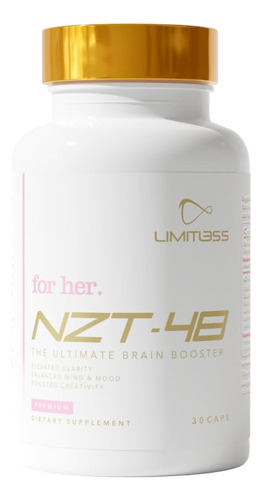 Nzt-48 Potenciador Cerebral Premium Para Ella, Refuerzo Cere