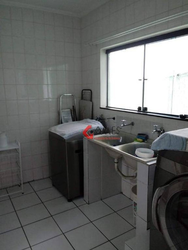 Imagem 9 de 26 de Sobrado Com 3 Dormitórios À Venda, 405 M² Por R$ 1.200.000 - Vila Camilópolis - Santo André/sp - So1034