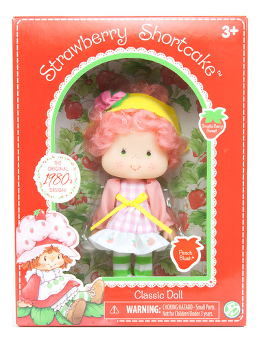 Basic Fun Strawberry Shortcake Classic - Peach Blush Pink