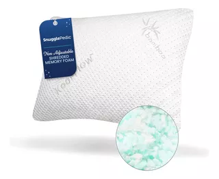 Almohada De Espuma Viscoelástica Triturada Snuggle-pedic - L