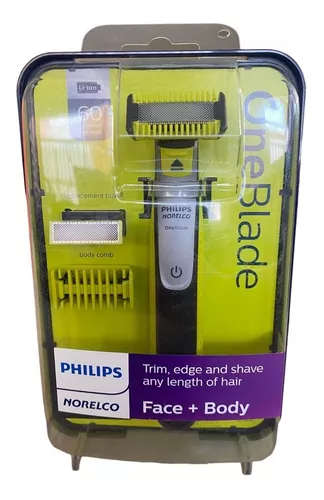 Máquina de Afeitar Philips OneBlade + Peines Para Barba x2