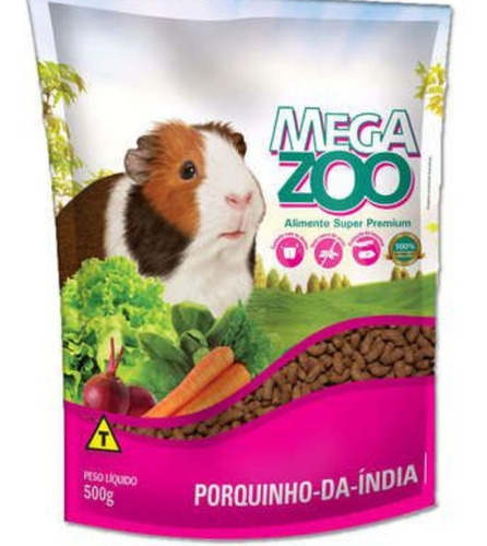 Ração Para Porquinho-da-índia 500g Megazoo 