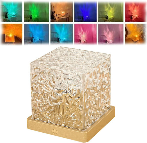 Proyector De Luz Nocturna Led Usb Ocean Wave Galaxy De Regal