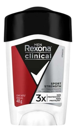 Desodorante Rexona Clinical Sport Strength Men 48 Gr
